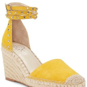 Vince Camuto Vanissa Studded Espadrille Wedge